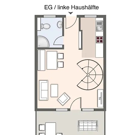 Haus Boehl Haus Boehl Folke - 2 Apartament Sankt Peter-Ording